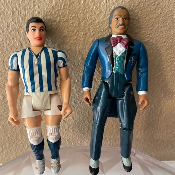 Pee Wee’s Playhouse Dolls King of Cartoons and Ricardo Referee 1988 - Picture 10 of 14